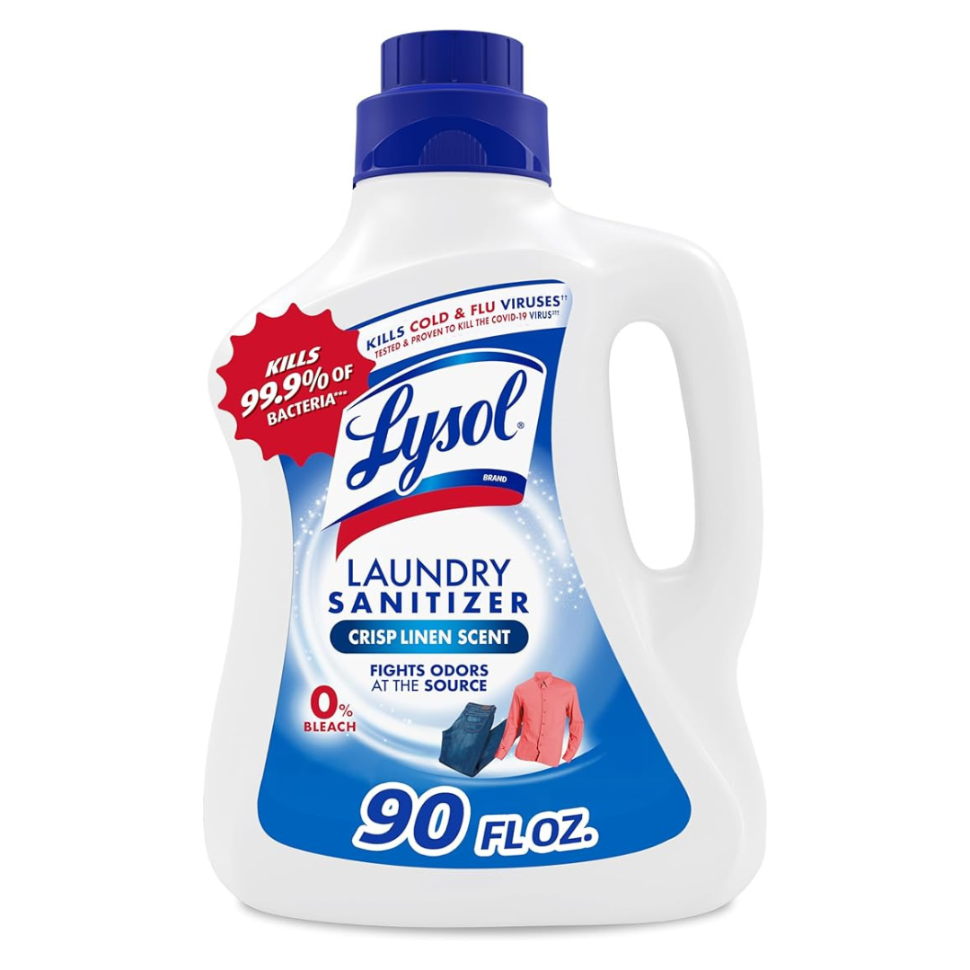 90oz Lysol Disinfectant Laundry Sanitizer & Scent Booster (Linen)