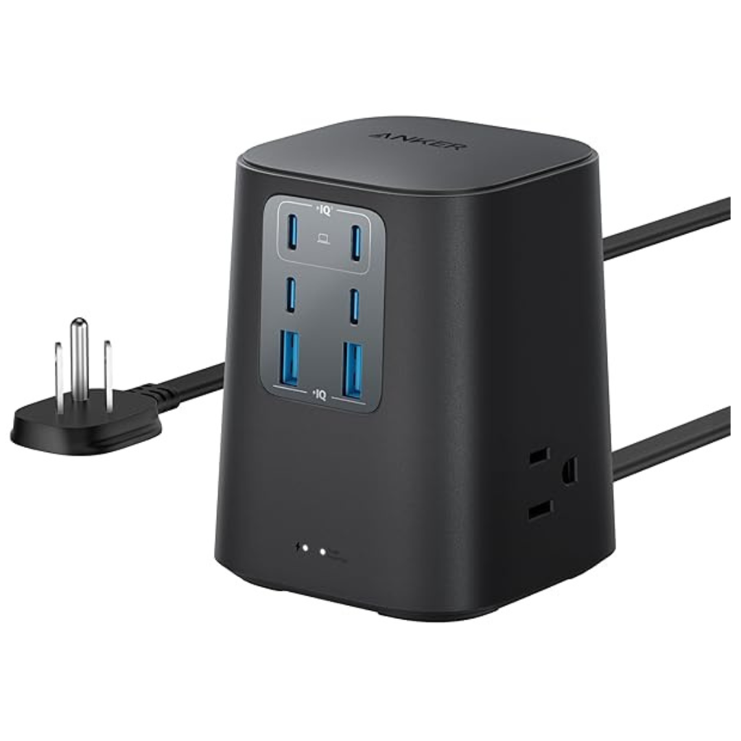 Anker Charging Station 100W 9-In-1 USB C Power Strip (2 Colors)