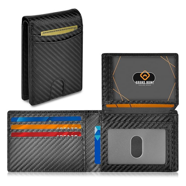 Ultra-Thin Design Multi-Card Anti Theft Brush Wallets