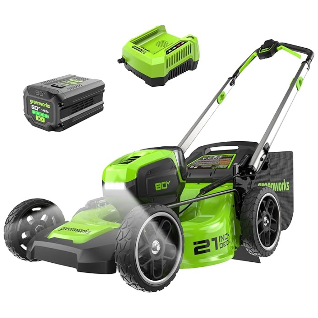 Greenworks 80V 21" Brushless Cordless Push Lawn Mower