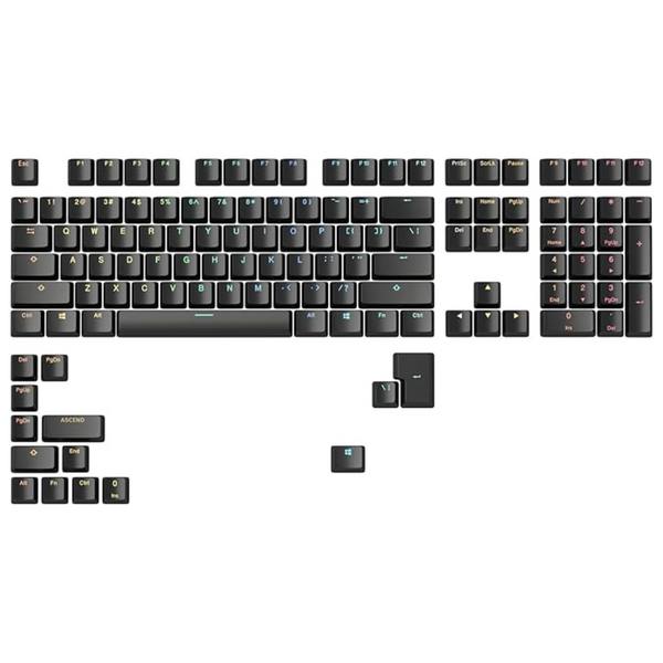 Glorious Gaming ABS Doubleshot 123-Keycap Set
