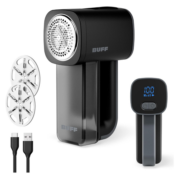 Buff Fabric Shaver And Lint Remover With USB-C Rechargeable