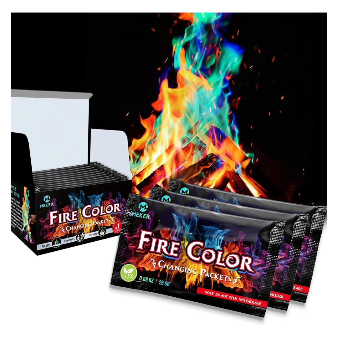 12-Pack Meker Fire Color Changing Packet