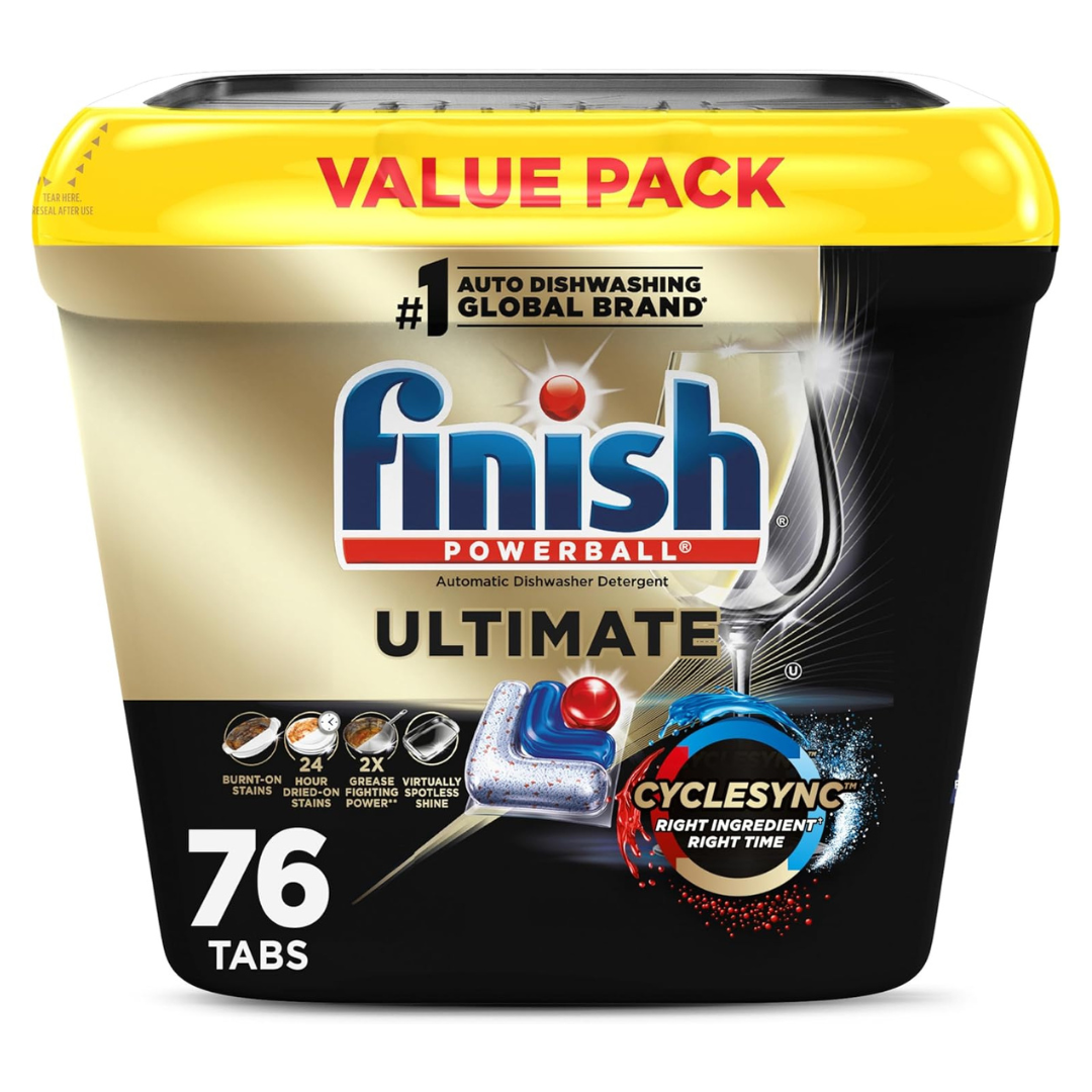 76-Count Finish Ultimate Dishwasher Pods