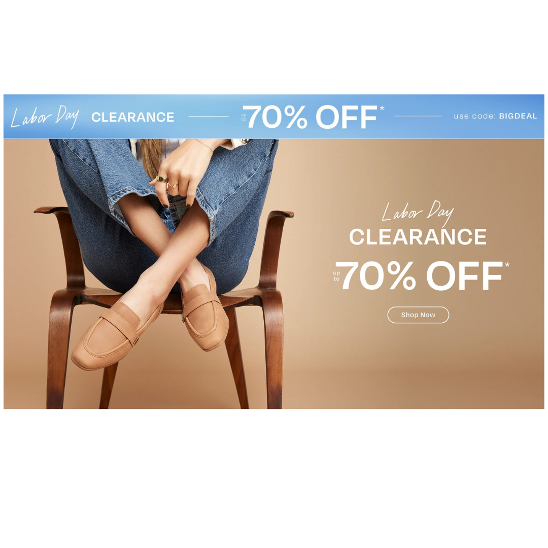 Up To 70% Off + Extra 30% Off On Select Items At TOMS