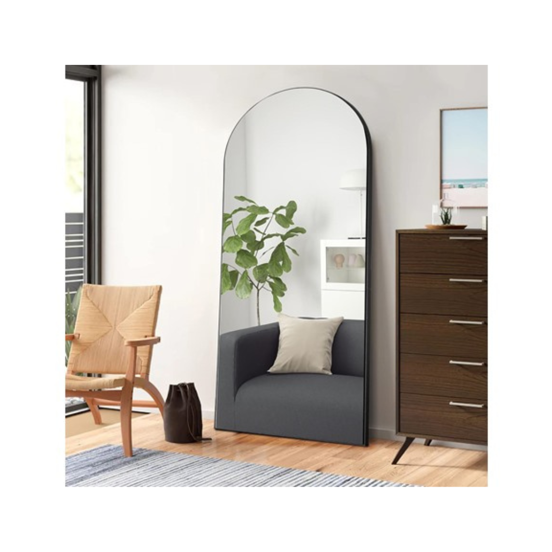 65" x 22" NeuType Arched Full Length Standing/ Wall Mirror