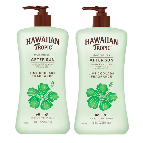 2-Pack 16-oz Hawaiian Tropic Lime Coolada After Sun Lotion