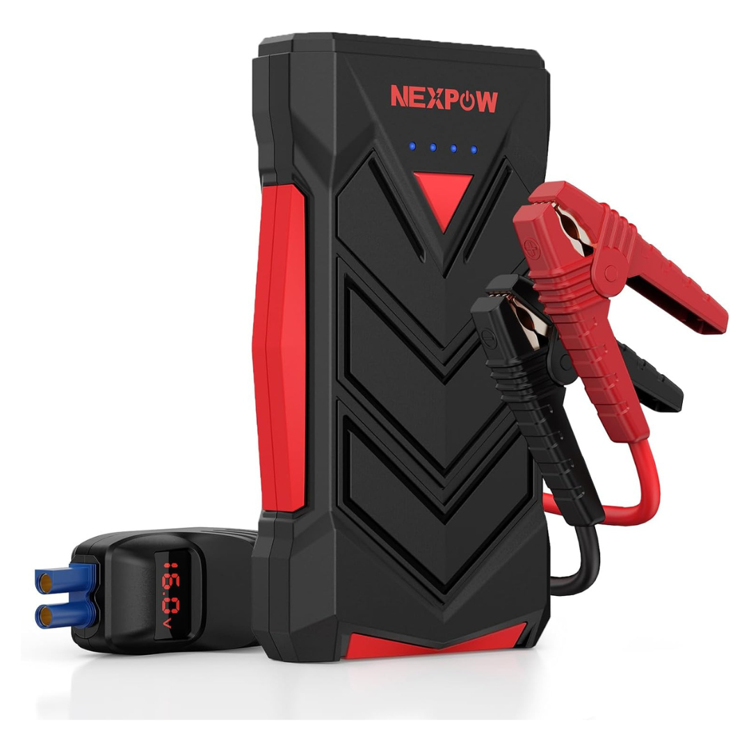 Nexpow Portable 12V Car Battery Jump Starter Power Pack