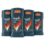 4-Pack 2.7oz Degree Advanced Men's Antiperspirant Deodorant
