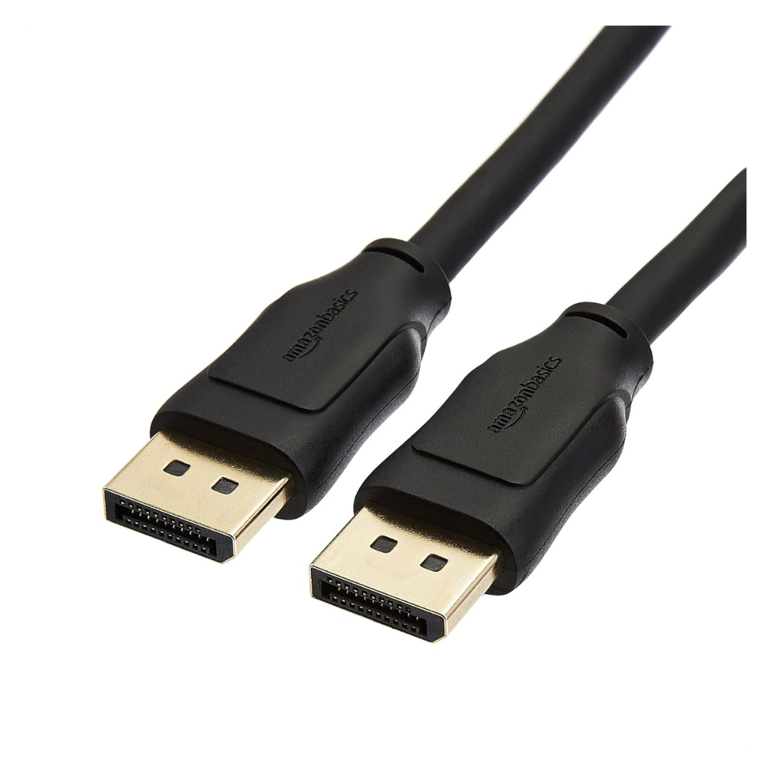 92-Count 6-Ft Amazon Basics 8K@60Hz DisplayPort To DisplayPort 1.4 Cable