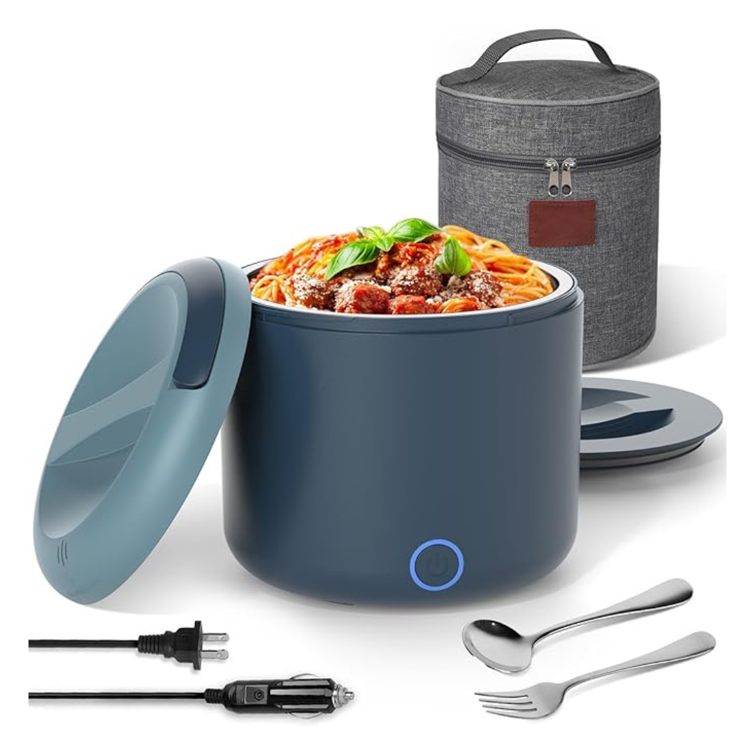 41-Oz 100W Portable Electric Lunch Box Food Warmer