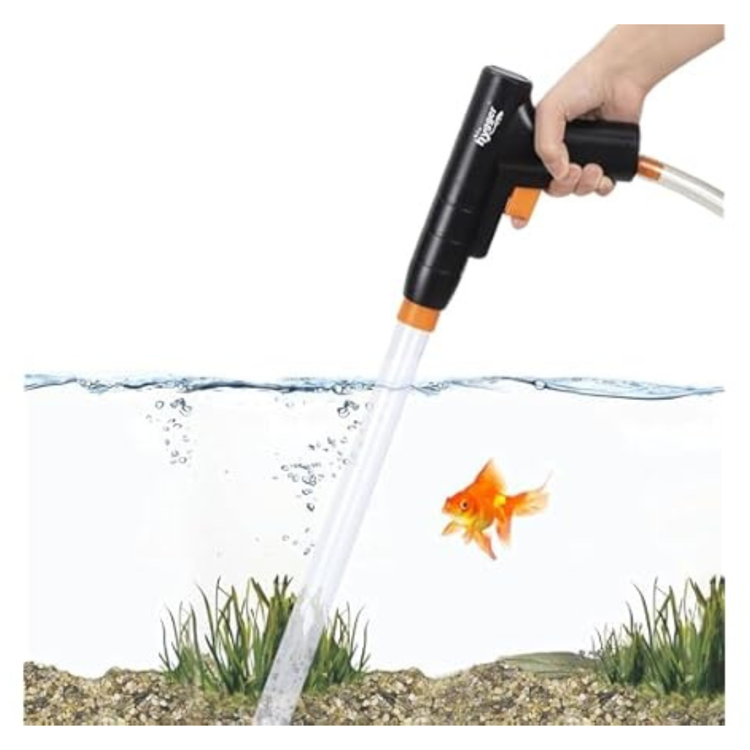 Hygger Aquarium Gravel Button Fish Water Cleaner Kit