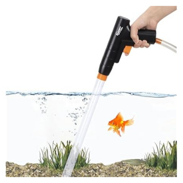 Hygger Aquarium Gravel Button Fish Water Cleaner Kit