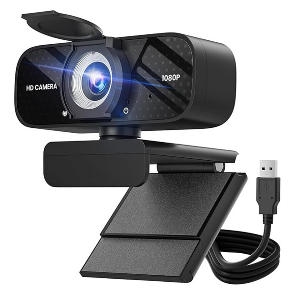 Catitru Full HD 1080P Webcam With Built-In Mic