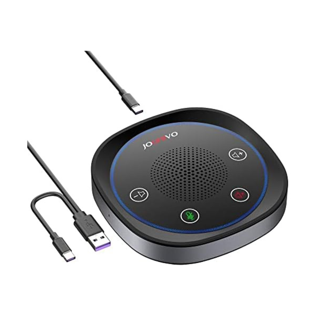 Jounivo Omnidirectional USB Conference Speakerphone With Microphone