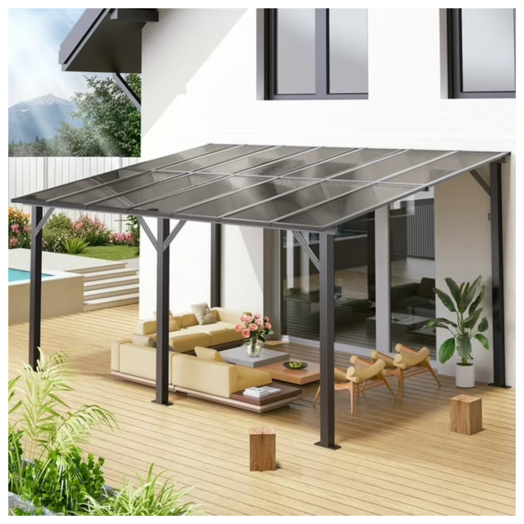 14' x 10' Aluminum Hardtop Patio Pergola