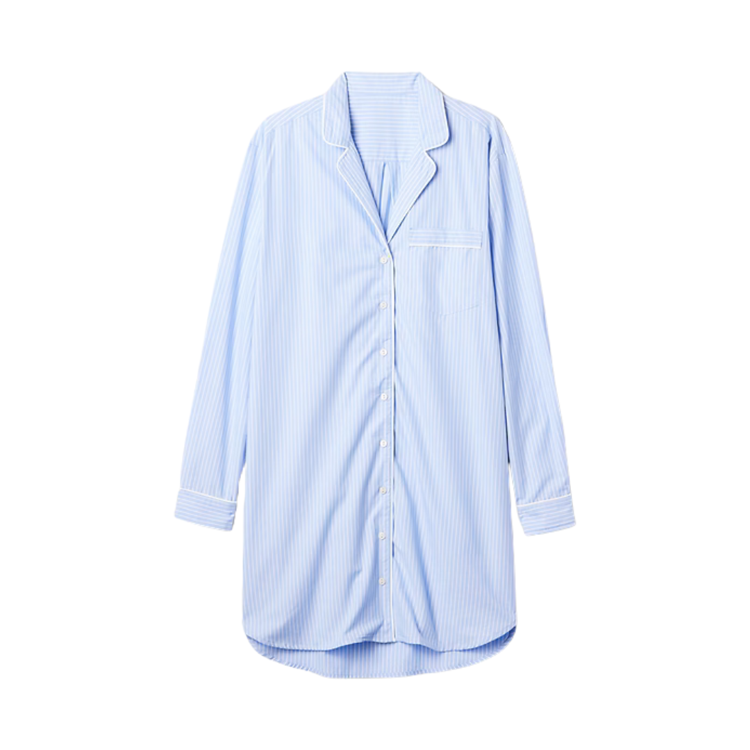 GAP Women's Poplin PJ Shirtdress