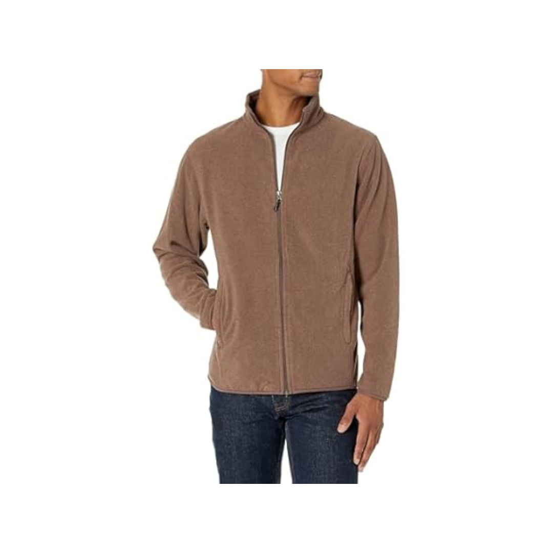Amazon Essentials Men's Full-Zip Fleece Jacket