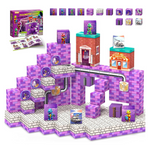 48-Piece Girigi Magnetic Dinosaur Adventure Building Cubes For Kids