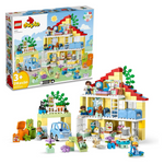 218-Piece LEGO DUPLO Town 3-in-1 Family House Building Set (10994)
