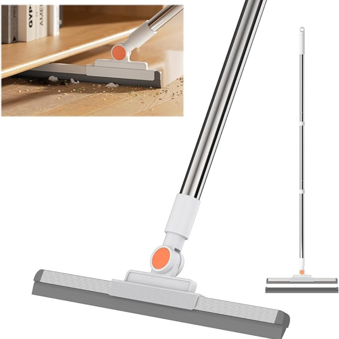 Floor Squeegee with 180 Deg. Rotating Movable Blade
