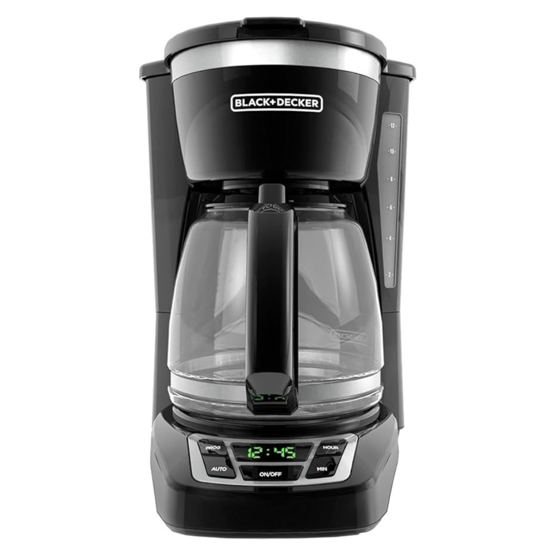 BLACK+DECKER 12-Cup Digital Coffee Maker