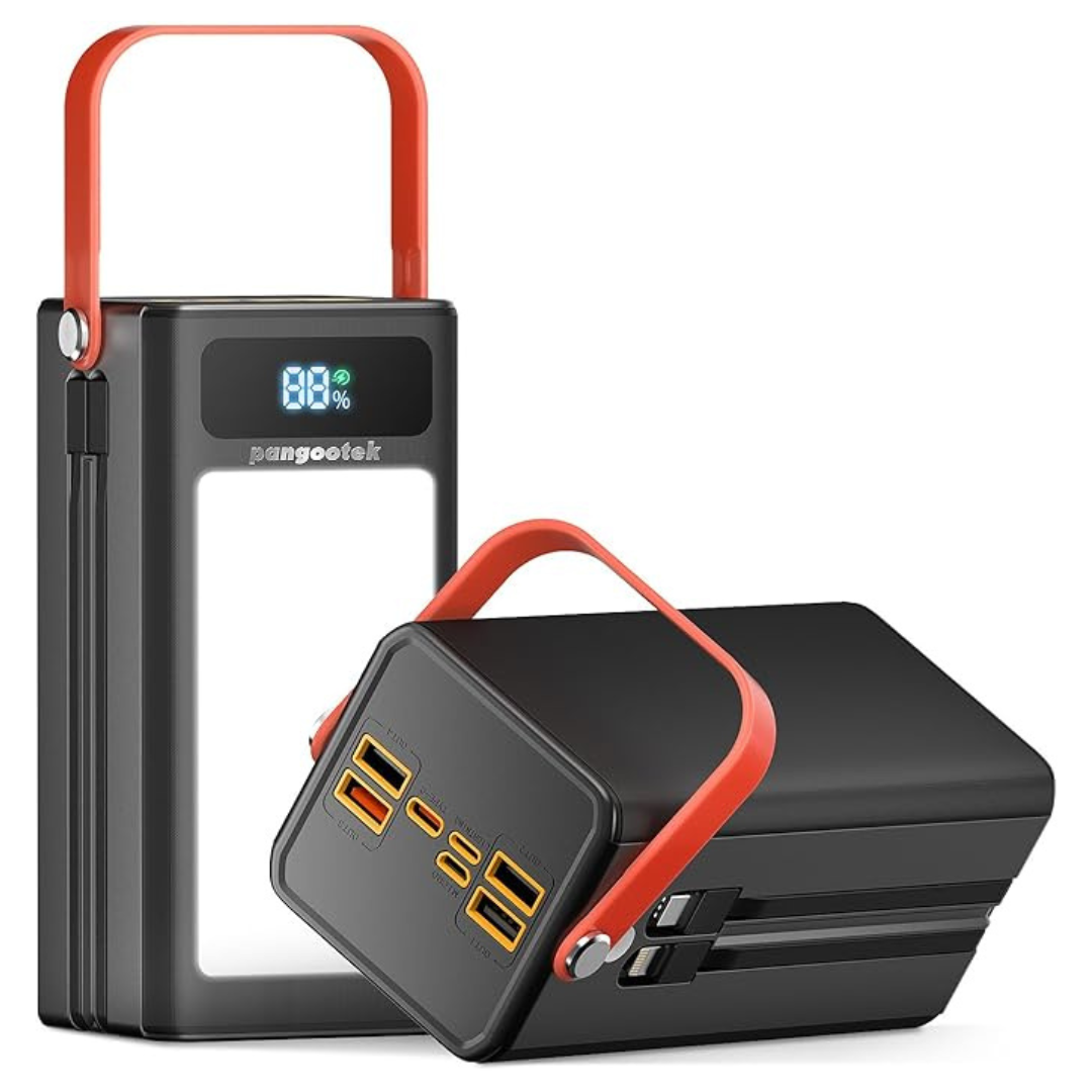 Pangootek 99Wh Portable Power Bank Station with Built-In Flashlight