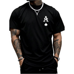 Men's Short Sleeve Round Neck Graphic T-Shirt (various)
