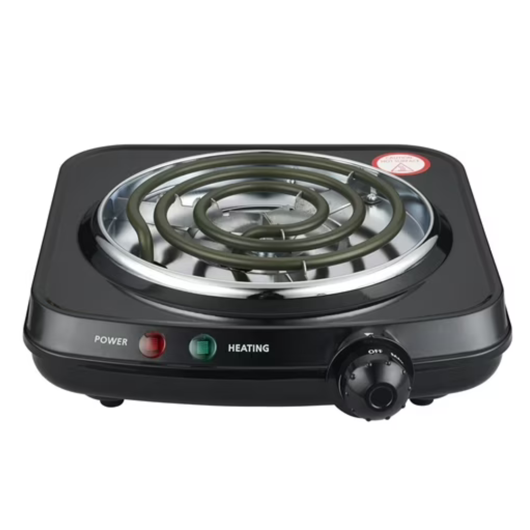 Mainstays 1100W Single Coil Electric Burner And Hot Plate