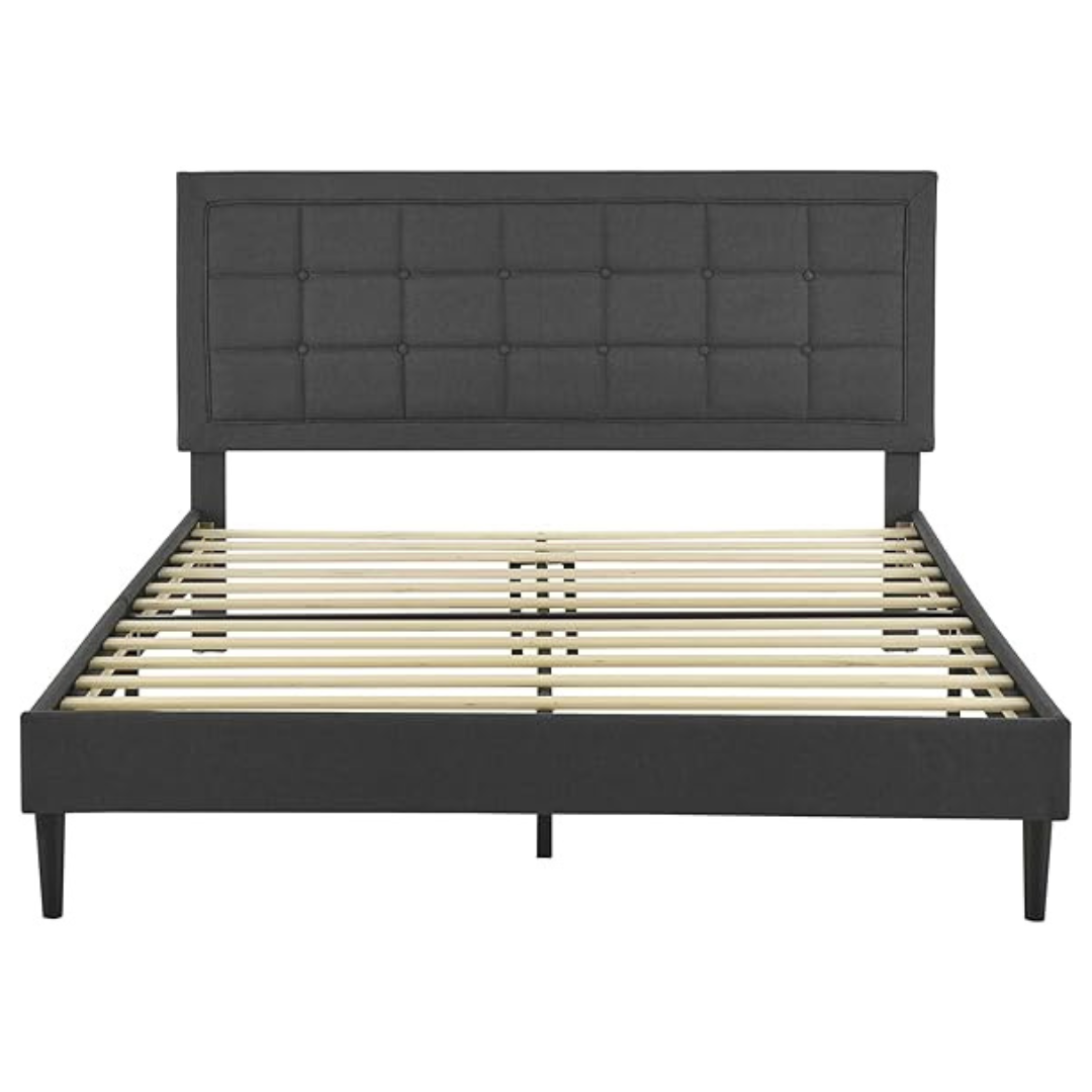 Decoro Mornington Upholstered 2.0 Platform Full Size Bed Frame & Headboard