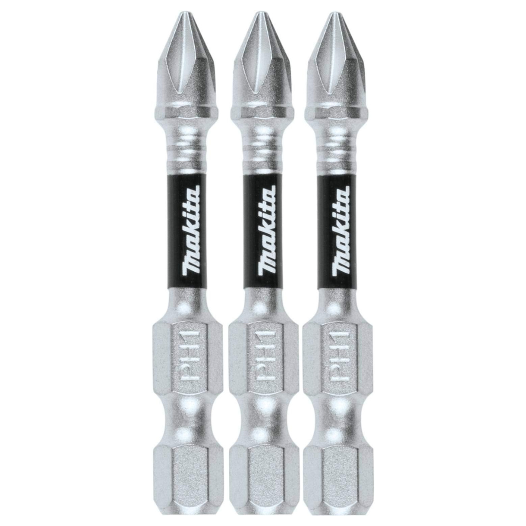 3-Pack Makita Impact XPS Phillips 2" Power Bit
