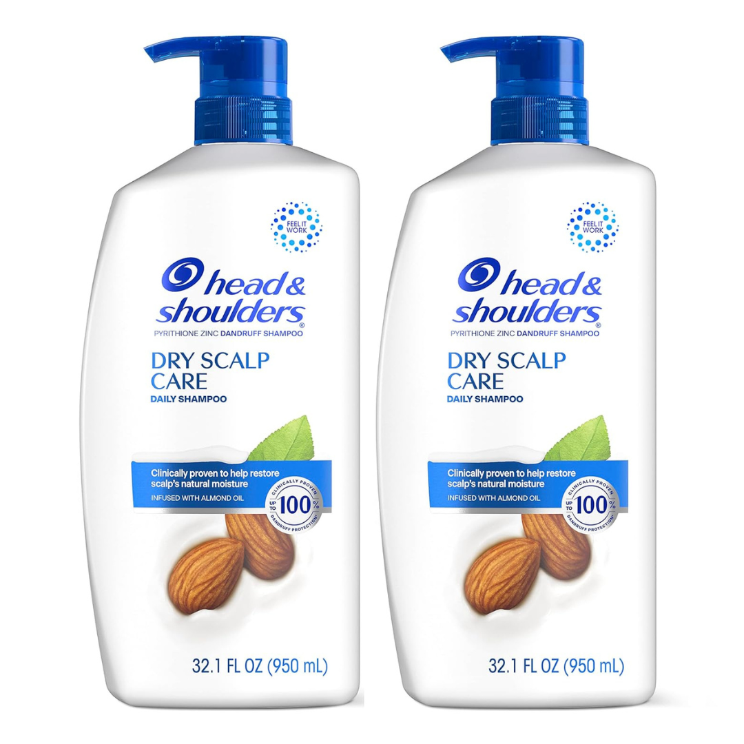 2-Pack Head & Shoulders 32.1 fl oz (each) Shampoo (4 Options)