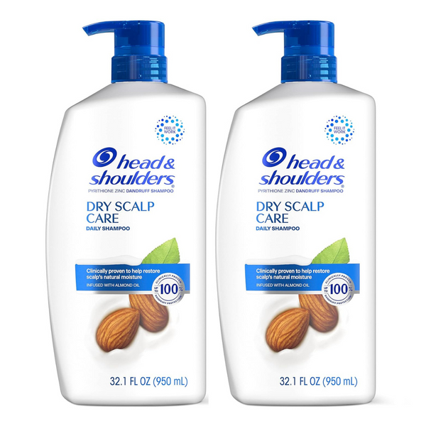 2-Pack Head & Shoulders 32.1 fl oz (each) Shampoo (4 Options)