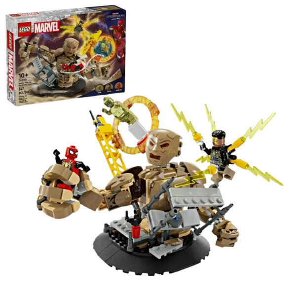 LEGO Marvel Spider-Man vs. Sandman: Final Battle Building Toy Set