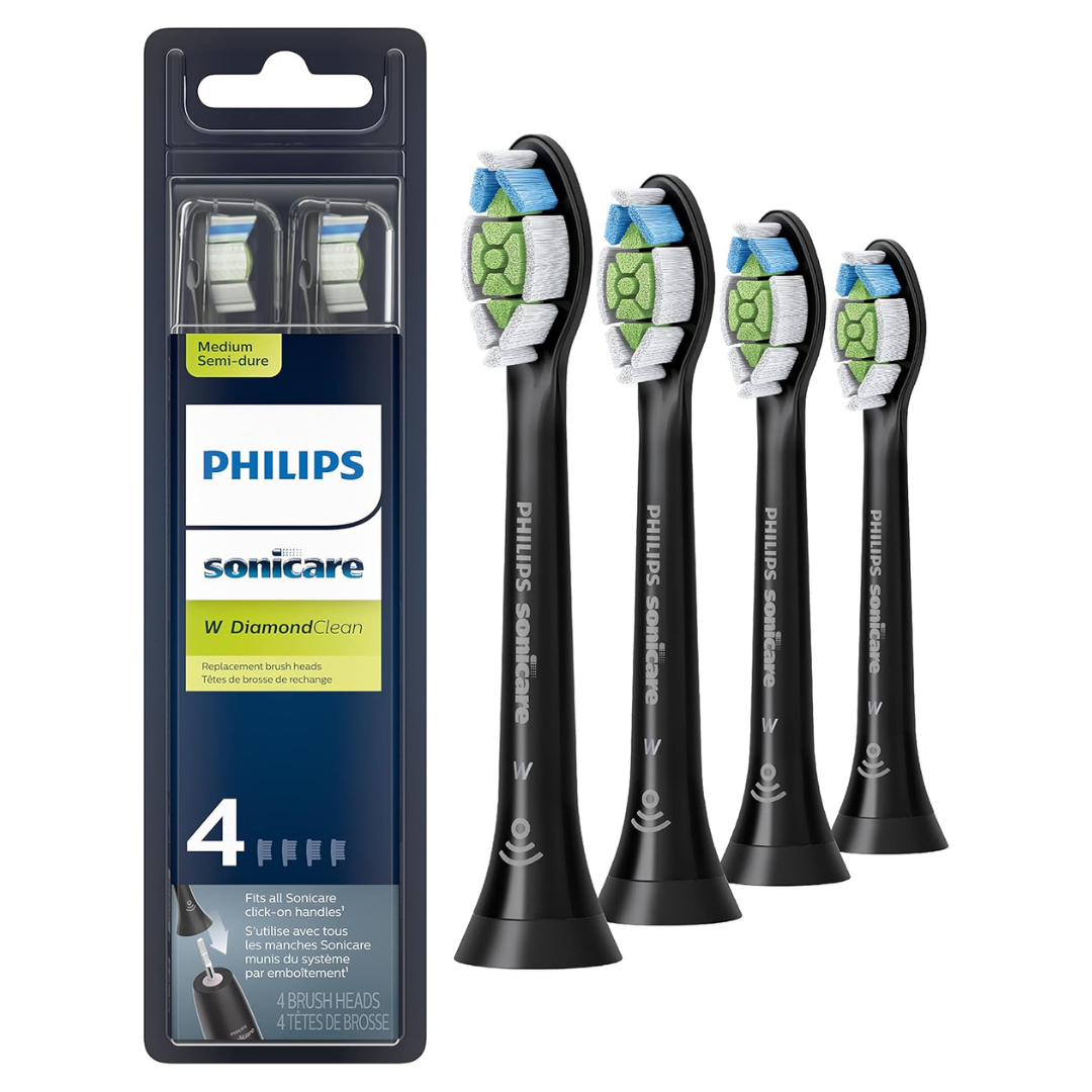 4-Count Philips Sonicare W DiamondClean Or Gum Care Toothbrush Heads
