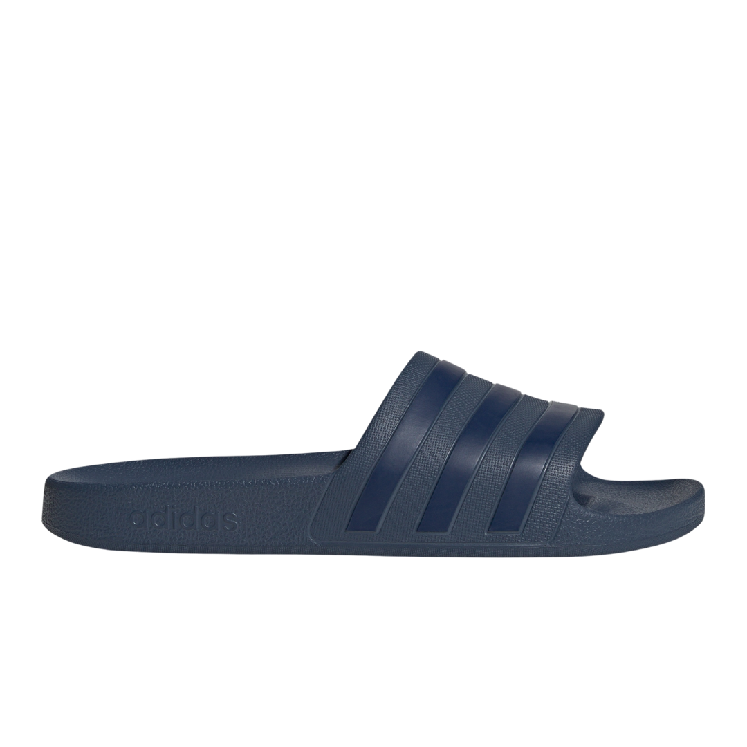 adidas Men's Adilette Aqua Slides (Preloved Ink / Dark Blue)