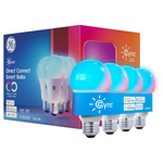 4-Pack GE Cync A19 Smart LED Bulb