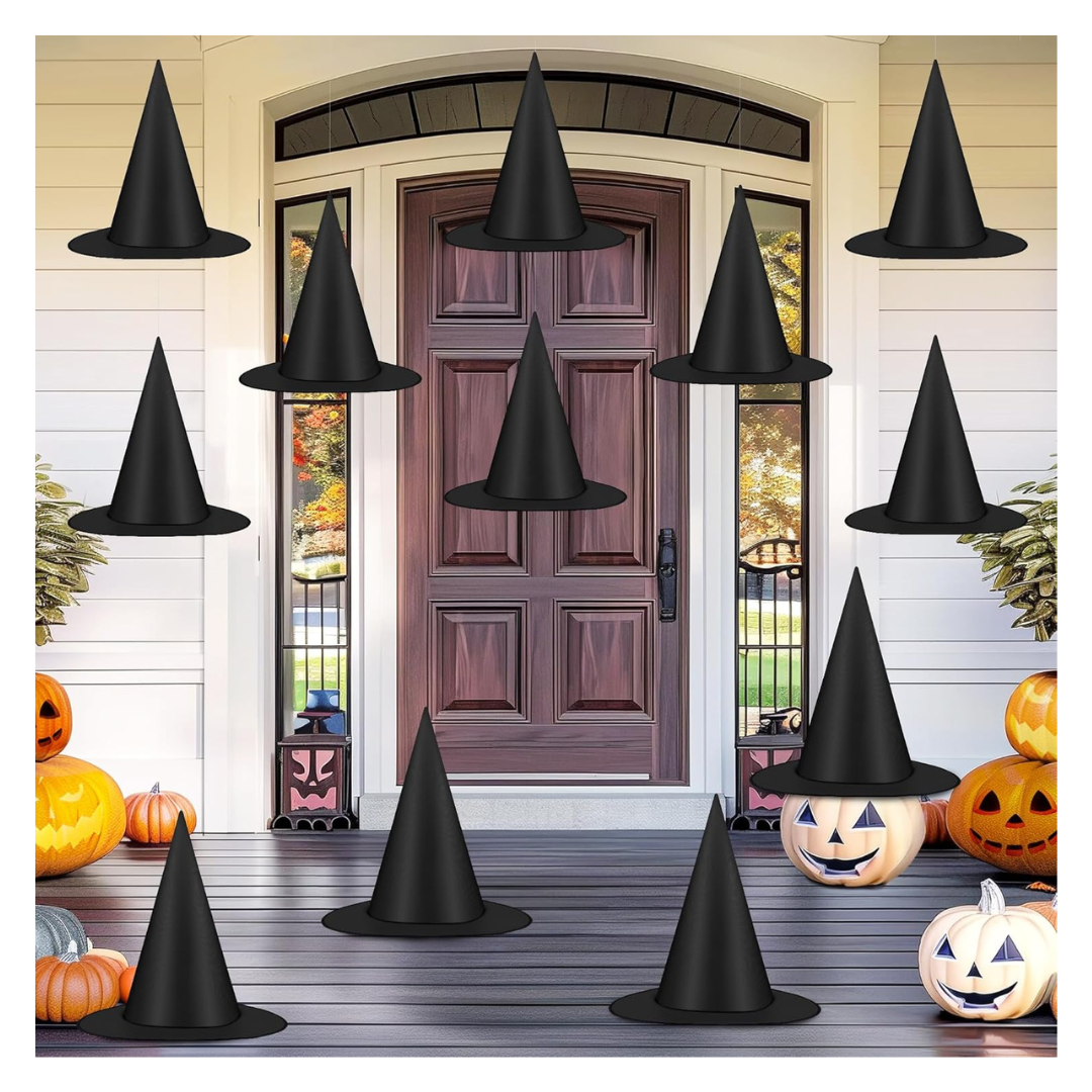 12-Pack Halloween Witch Hat