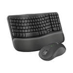 Logitech Wave Keys MK670 Wireless Keyboard And Mouse Combo (Graphite)