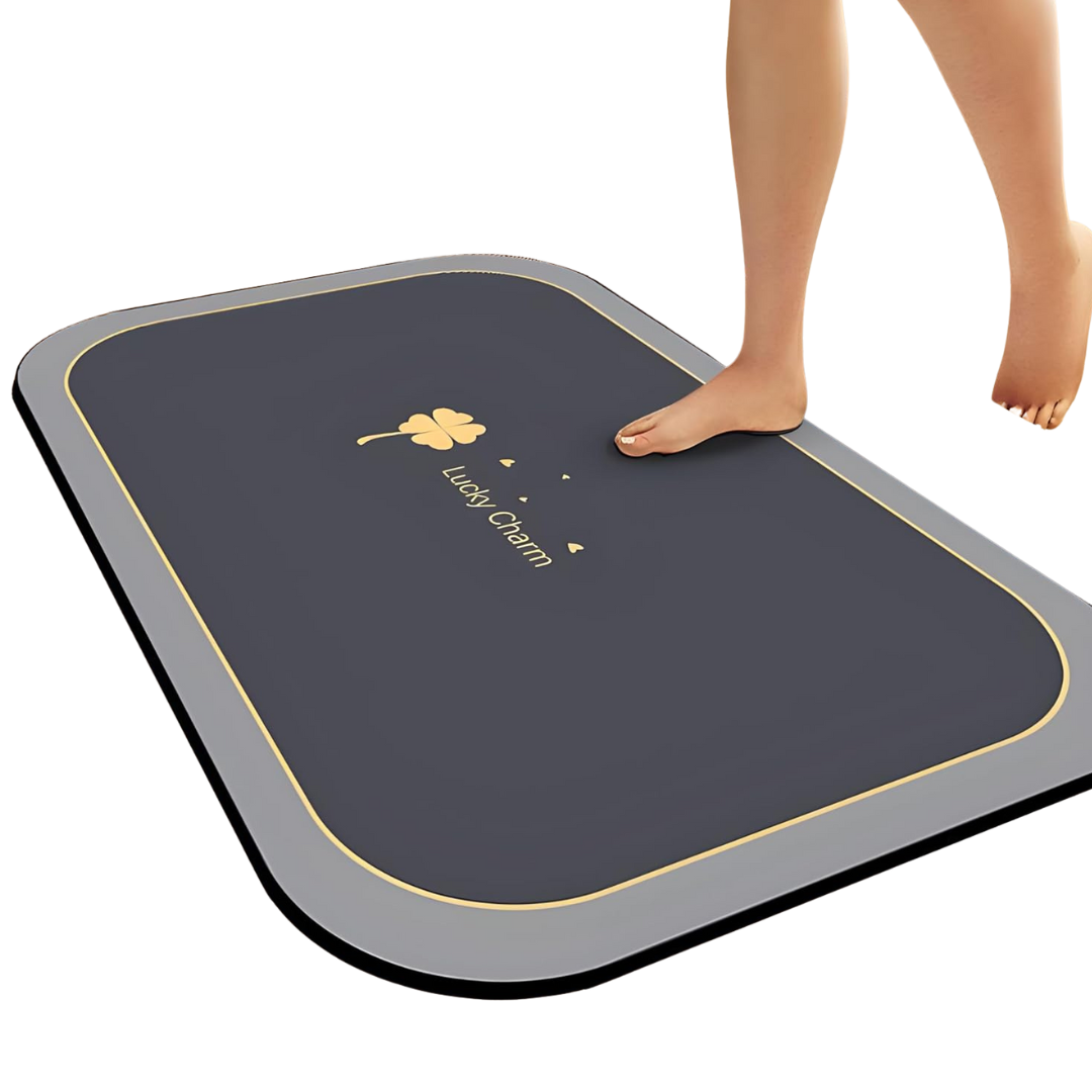 15.8 x 23.6" Super Absorbent Bathroom Shower Floor Mat