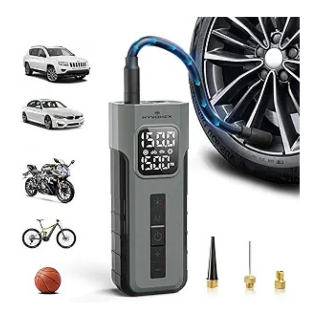 Portable 150 PSI Tire Inflator Cordless Air Compressor