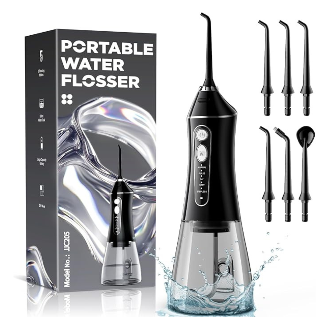 Reure 320ml Cordless Portable Rechargeable Water Dental Flosser