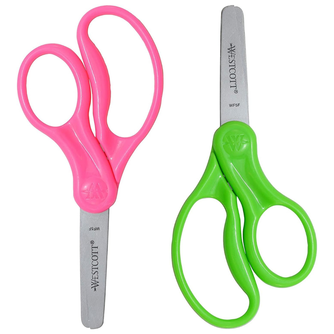 2-Pack Westcott 5" Kids' Scissors with Blunt Tip