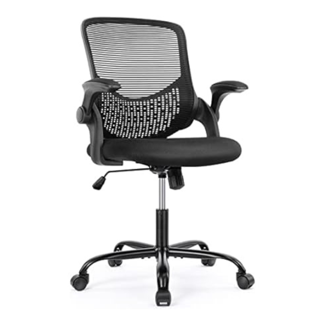 Olixis Ergonomic Home Office Chair with Flip-up Arms