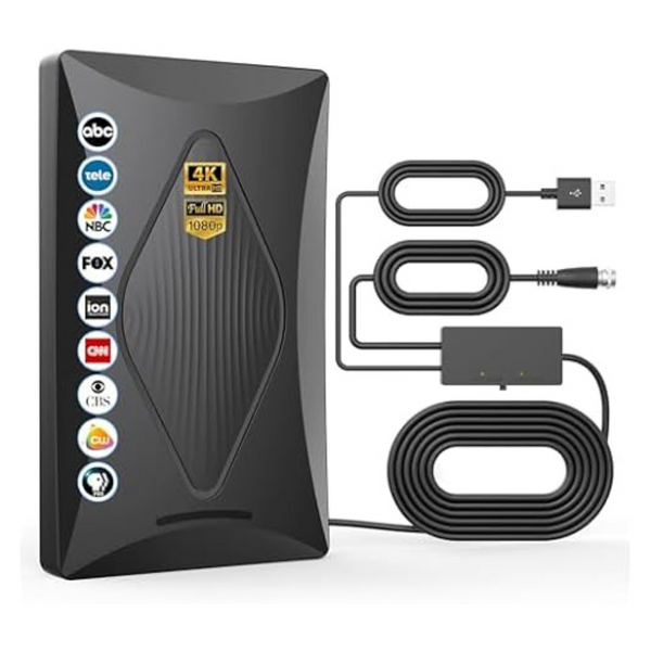 Oheotoo 1000+ Miles Long Range Digital TV Antenna w/Signal Booster