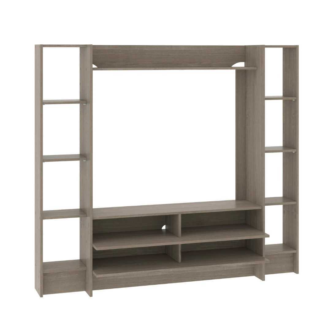 Sauder Beginnings Silver Sycamore Entertainment Center for TV's up to 42"