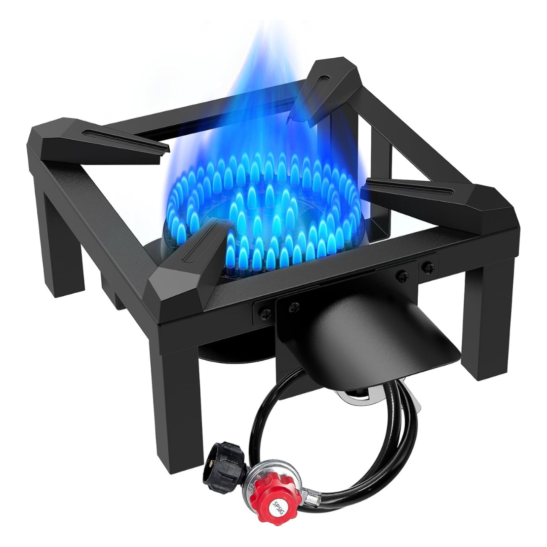 Llamaviva High Pressure 100,000 BTUs Single Propane Gas Stove