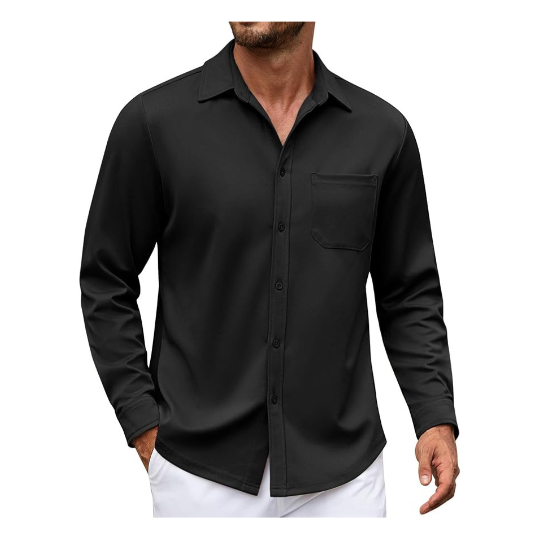 COOFANDY Men's Wrinkle Free Stretch Dress Shirt