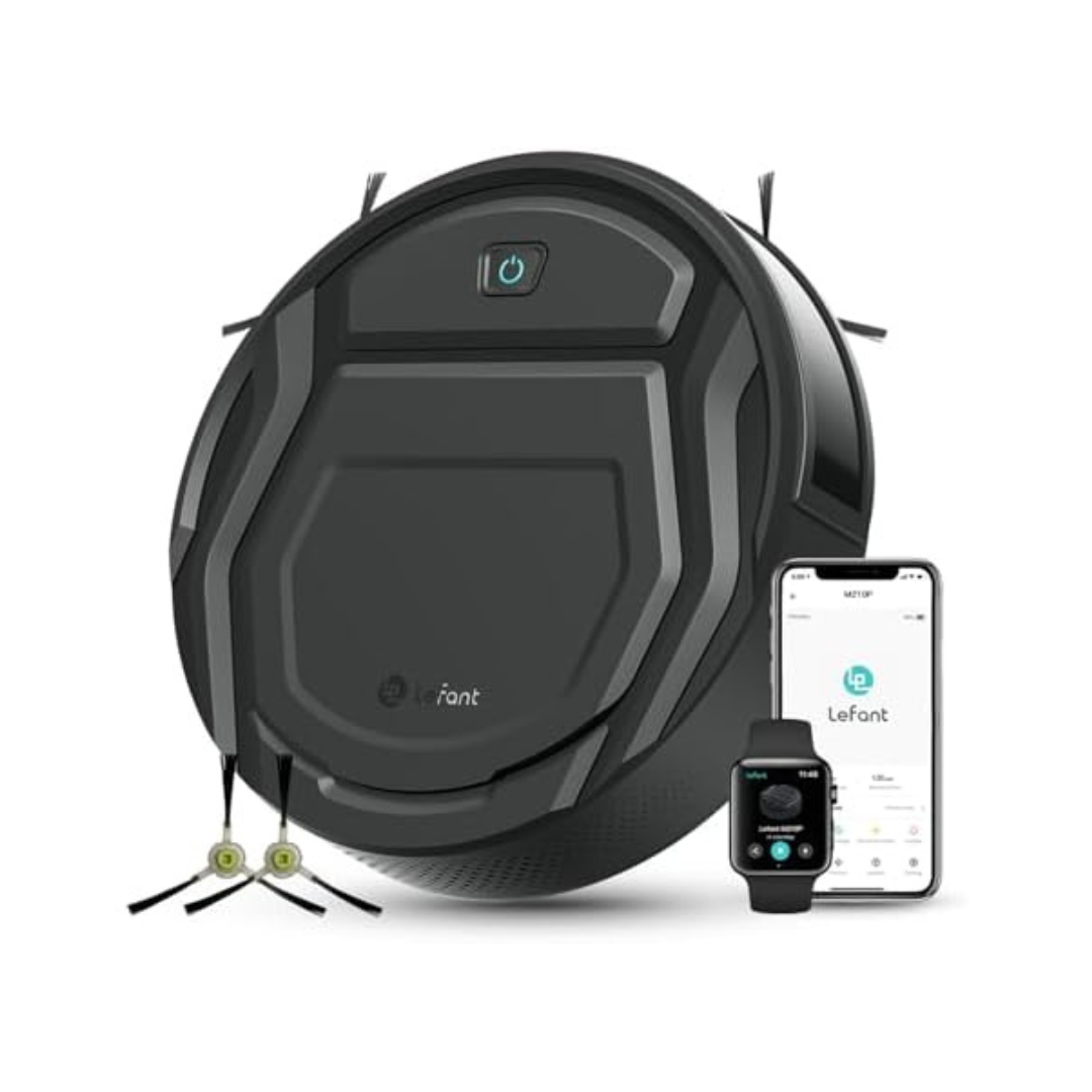 Lefant Slim Quiet 2200Pa Suction Robot Vacuum Cleaner