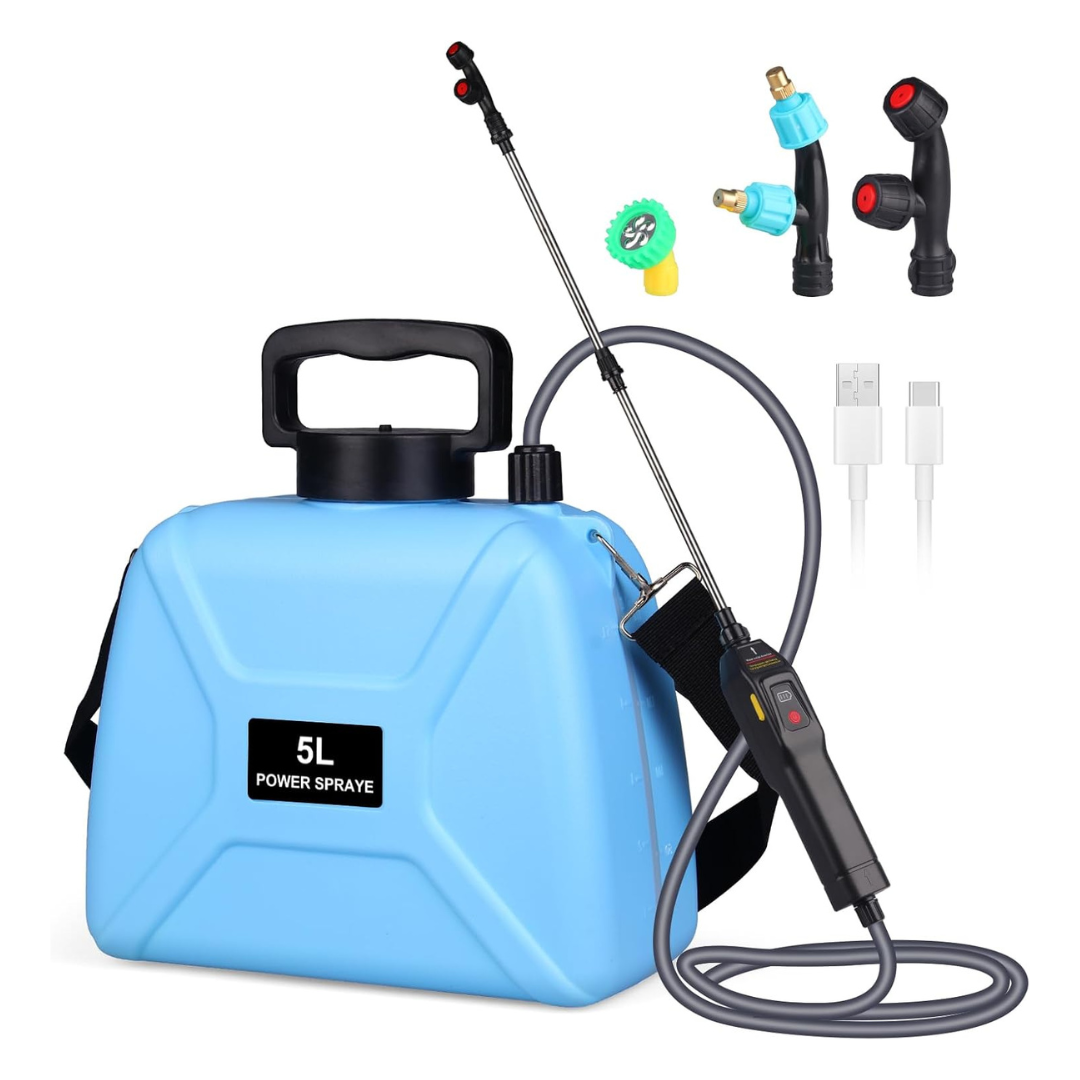 1.3 Gallon Electric Battery Powered Garden Sprayer